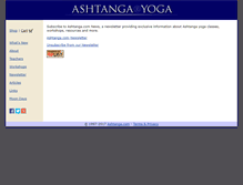 Tablet Screenshot of listserver.ashtanga.com